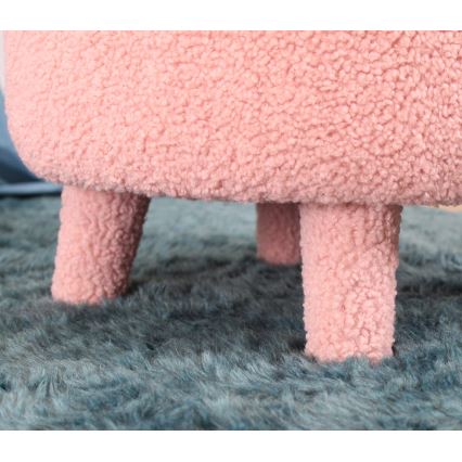 Дитяче крісло PIXI діаметром 46 см, рожеве