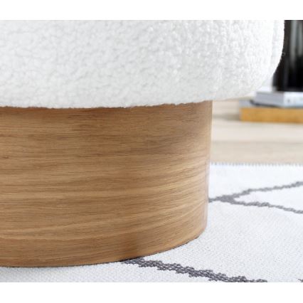 Дитяче крісло RIKI 40x47 см біле