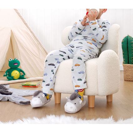 Дитяче крісло TOBI біле