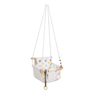 Дитячі текстильні гойдалки SELALE білі