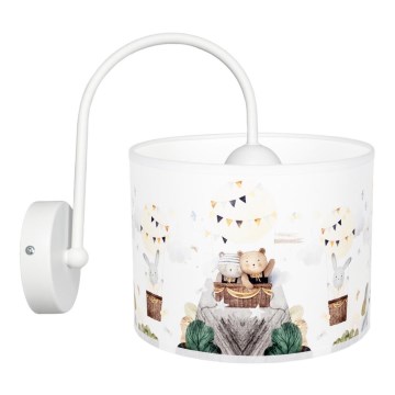 Дитячий настінний світильник BEARS 1xE27/60W/230V