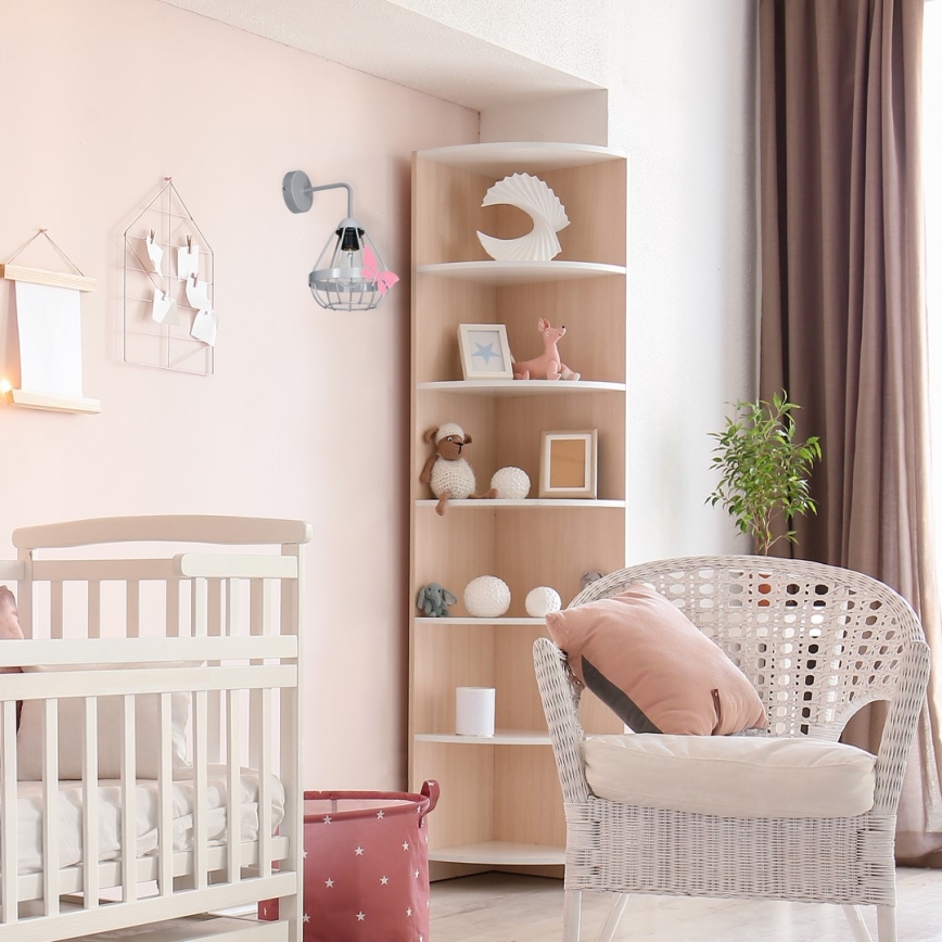 Дитячий настінний світильник KAGO 1xE27/60W/230V