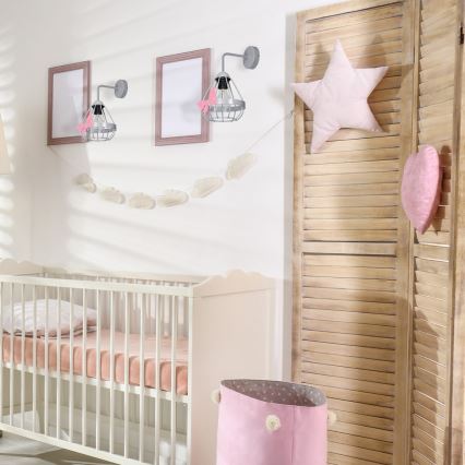 Дитячий настінний світильник KAGO 1xE27/60W/230V