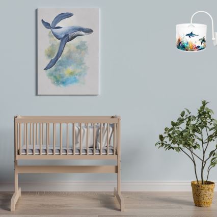 Дитячий настінний світильник OCEAN 1xE27/60W/230V