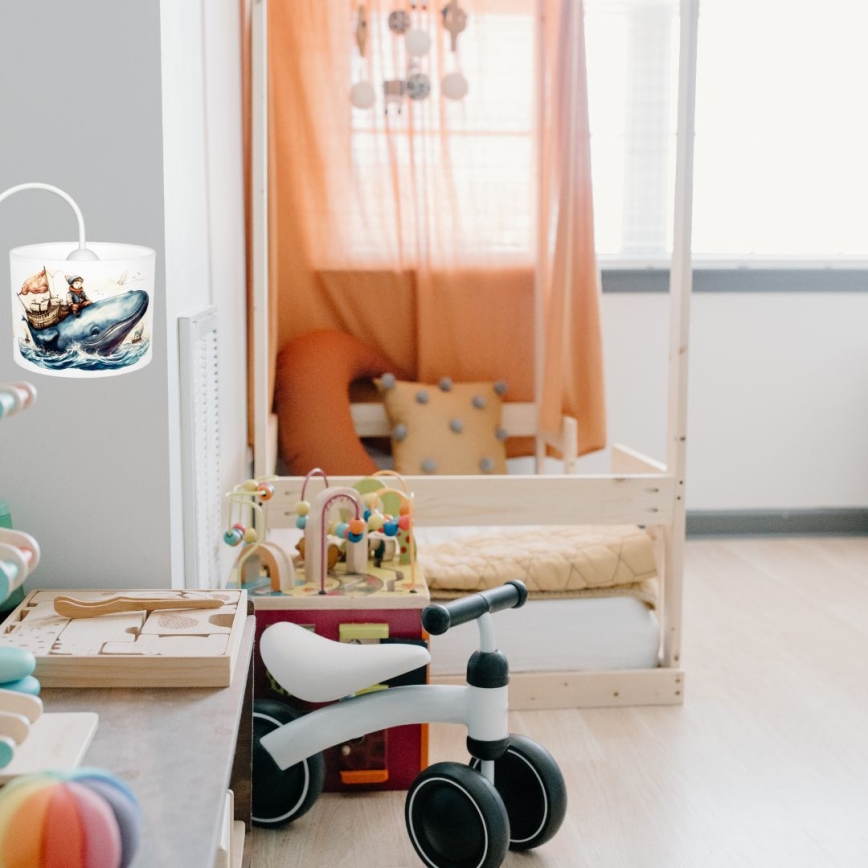 Дитячий настінний світильник OCEAN 1xE27/60W/230V