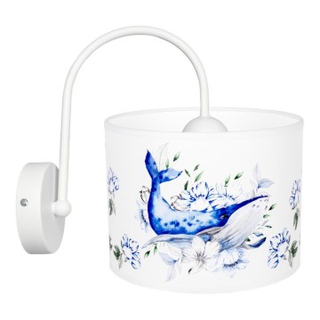 Дитячий настінний світильник OCEAN 1xE27/60W/230V