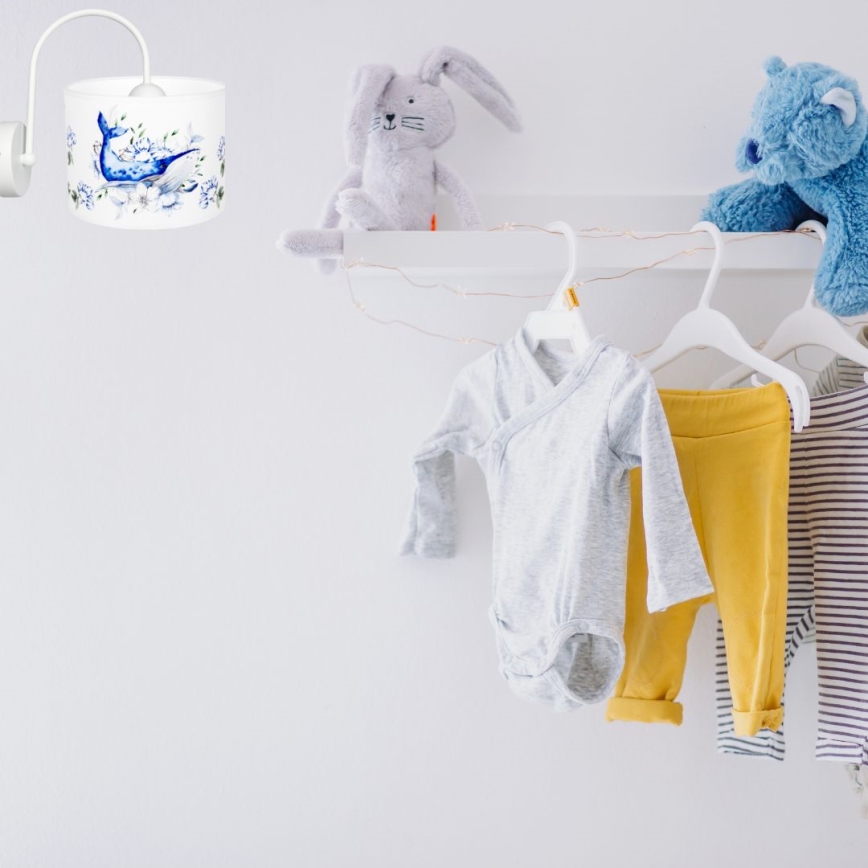 Дитячий настінний світильник OCEAN 1xE27/60W/230V