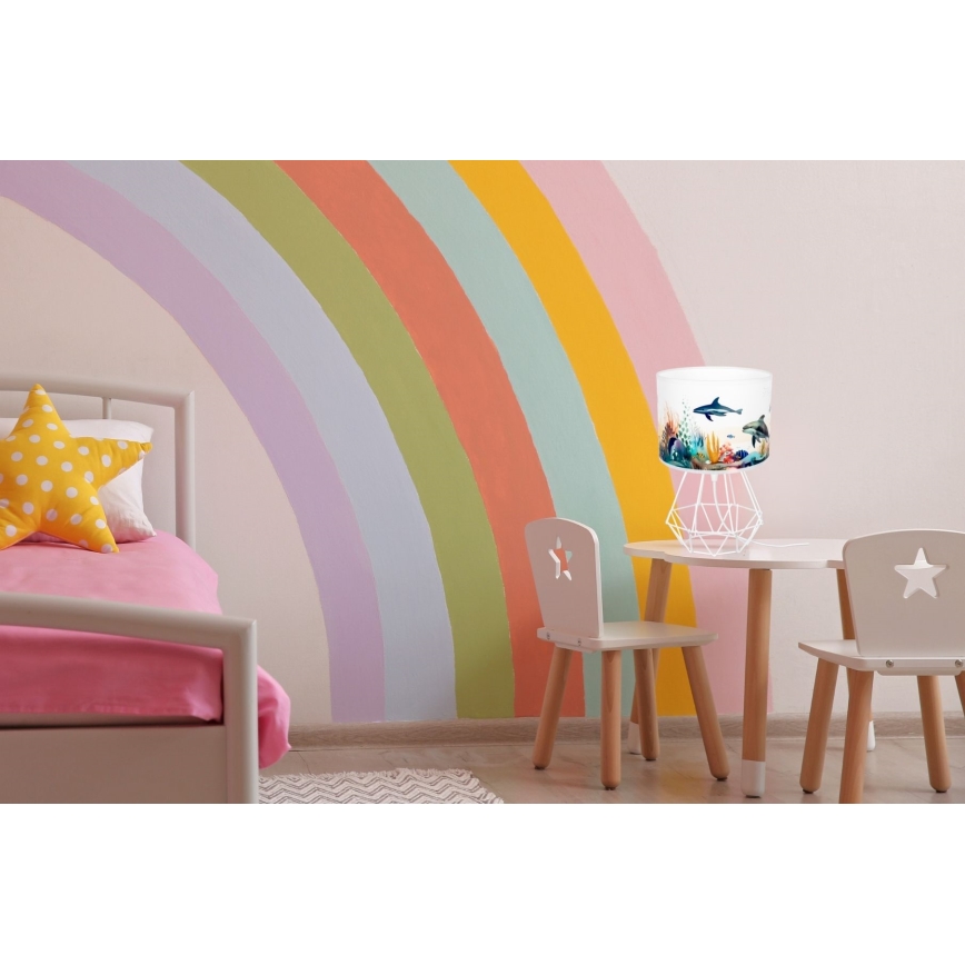 Дитячий нічник OCEAN 1xE27/60W/230V