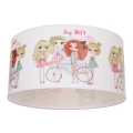 Дитячий стельовий світильник GIRLS VIBES 1xE27/60W/230V, діаметр 40 см, для дівчат