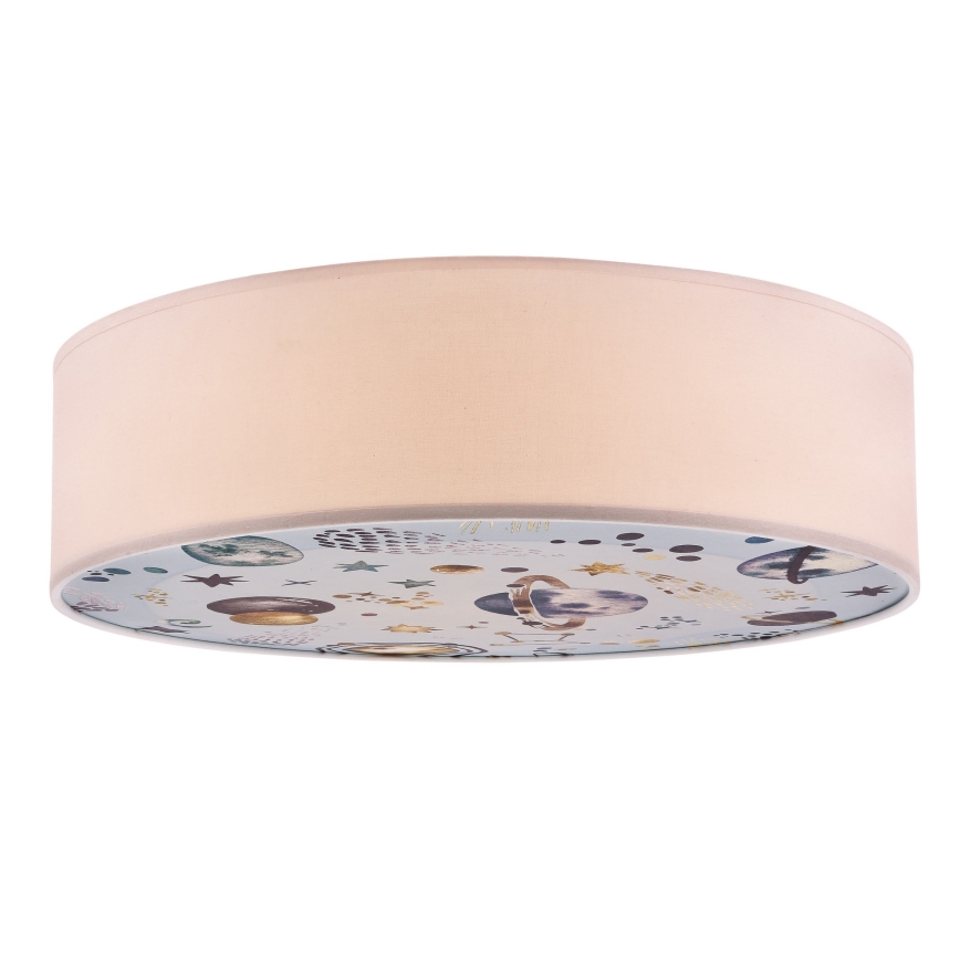 Дитячий стельовий світильник KIDDY 2xE27/40W/230V білий/синій