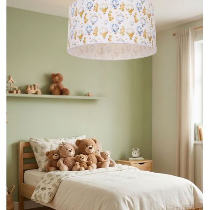 Дитячий стельовий світильник KIDS ROOM 1xE27/60W/230V, діаметр 40 см, у вигляді повітряних кульок