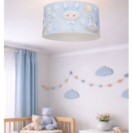 Дитячий стельовий світильник KIDS ROOM 1xE27/60W/230V pr. 40 cm космонавт