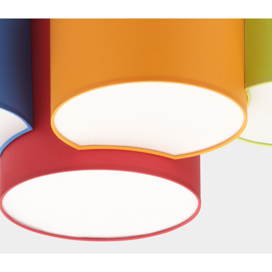 Дитячий стельовий світильник MONA KIDS 4xE27/15W/230V