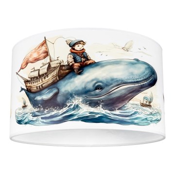 Дитячий стельовий світильник OCEAN 1xE27/60W/230V