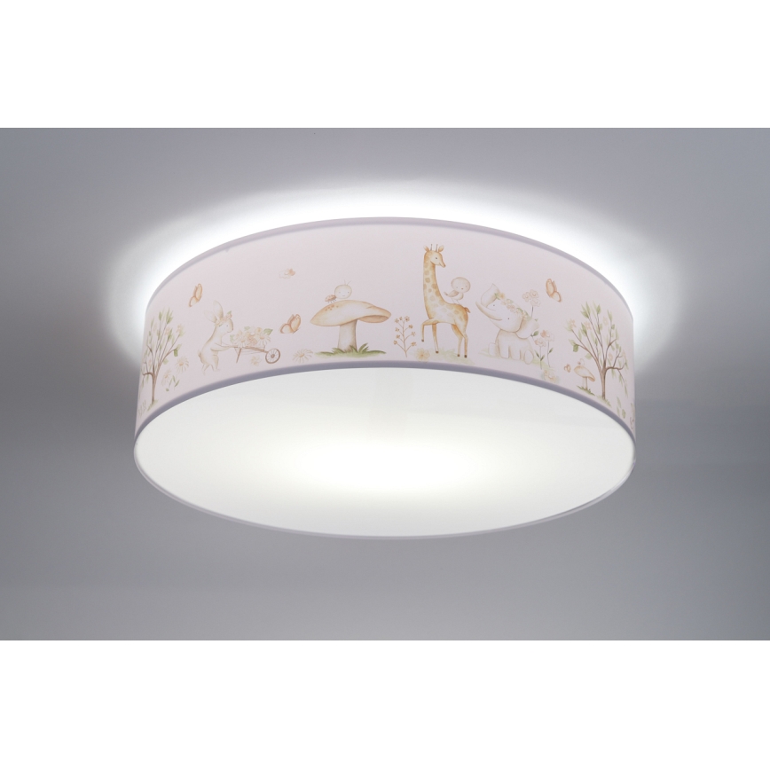 Дитячий стельовий світильник SWEET DREAMS 2xE27/60W/230V діаметр 40 см