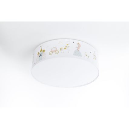 Дитячий стельовий світильник SWEET DREAMS 2xE27/60W/230V діаметр 40 см