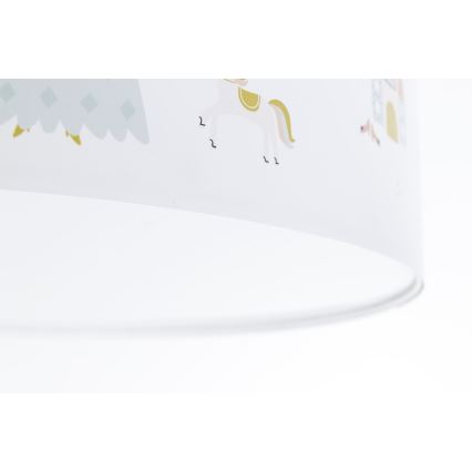 Дитячий стельовий світильник SWEET DREAMS 2xE27/60W/230V діаметр 40 см