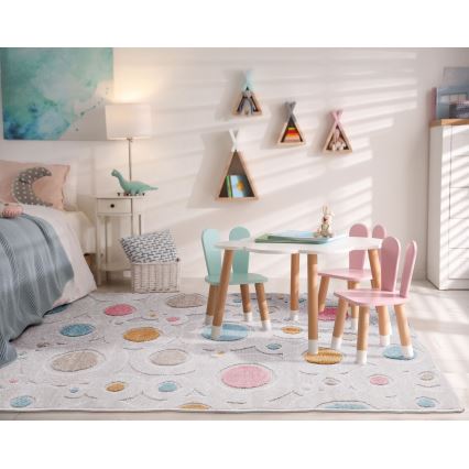 Дитячий килим PIAR 160x230 см барвистий/у горошок