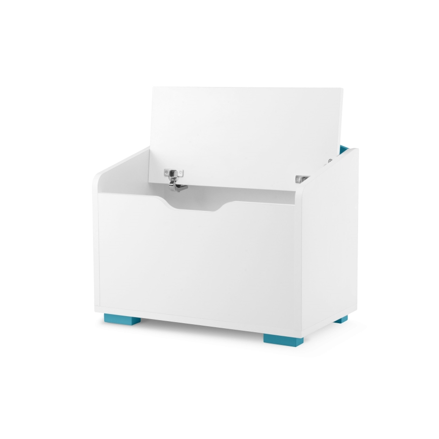 Дитячий контейнер для зберігання PABIS 50x60 см білий/синій