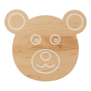 Дитячий настінний світильник TED 1xE14/10W/230V ведмідь