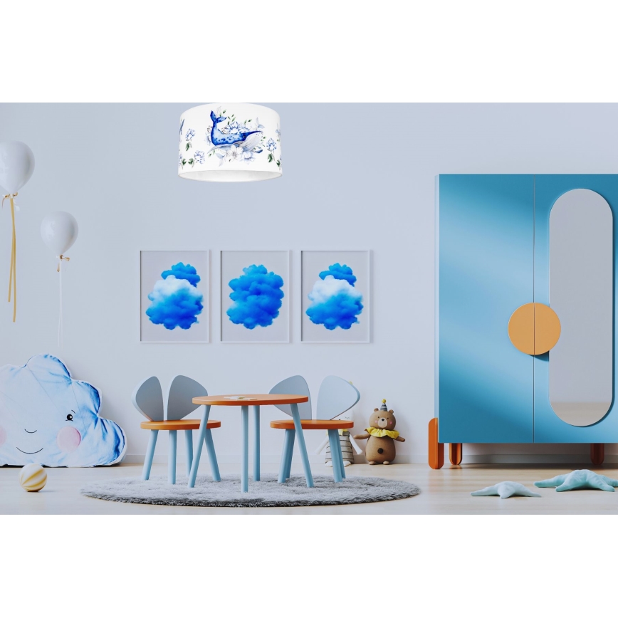 Дитячий стельовий світильник OCEAN 1xE27/60W/230V