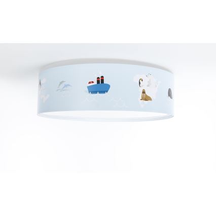 Дитячий стельовий світильник SWEET DREAMS 2xE27/60W/230V діаметр 40 см