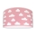 Дитячий стельовий світильник CLOUDS PINK 2xE27/60W/230V рожевий