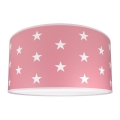 Дитячий стельовий світильник STARS PINK 2xE27/60W/230V рожевий