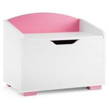 Дитячий контейнер для зберігання PABIS 50x60 см білий/рожевий