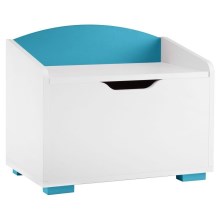 Дитячий контейнер для зберігання PABIS 50x60 см білий/синій