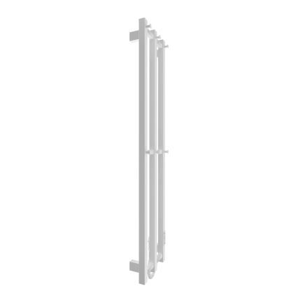 Для ванної кімнати радіатор HF SLIM 110W/230V 117x25 см білий квадратний