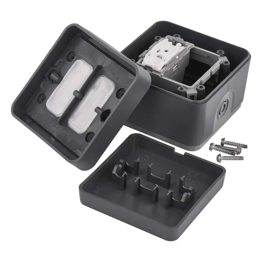 Домашній вимикач змінний 250V/10A IP55