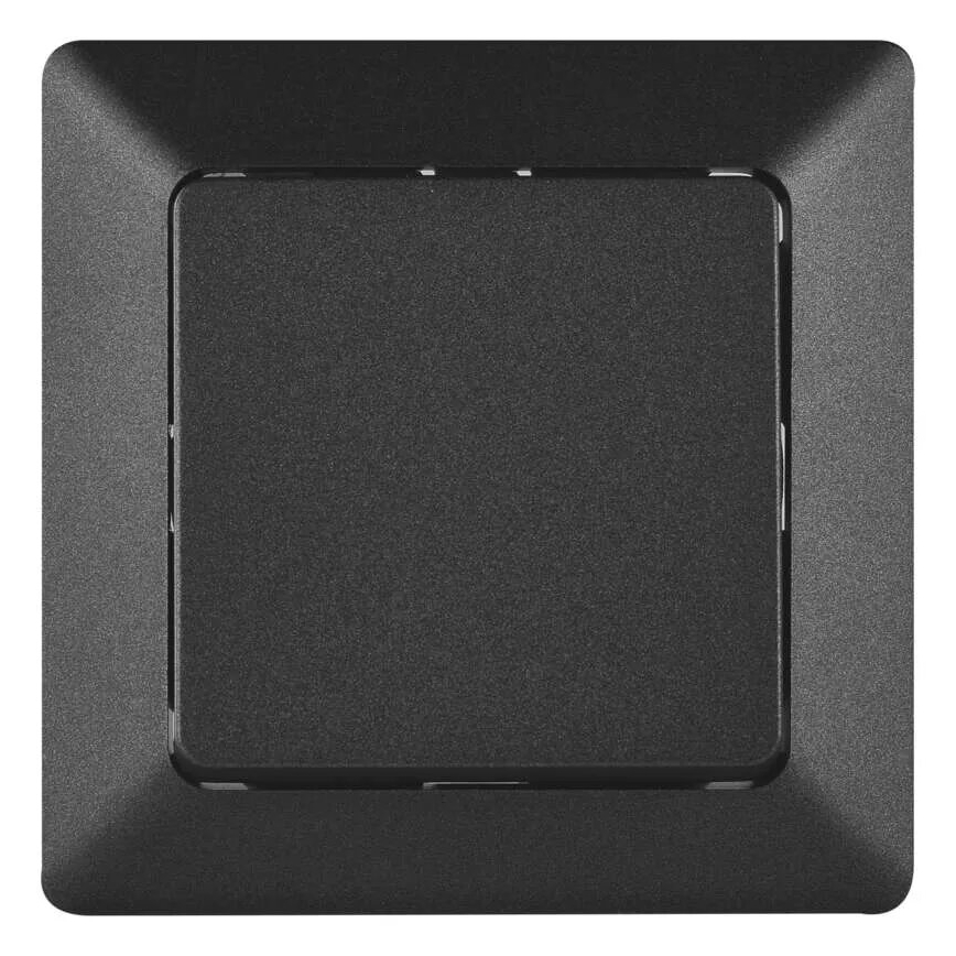 Домашній вимикач змінний 250V/10A антрацит