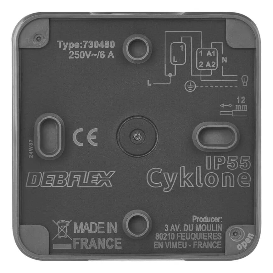 Домашний выключатель включающий 250V/10A IP55