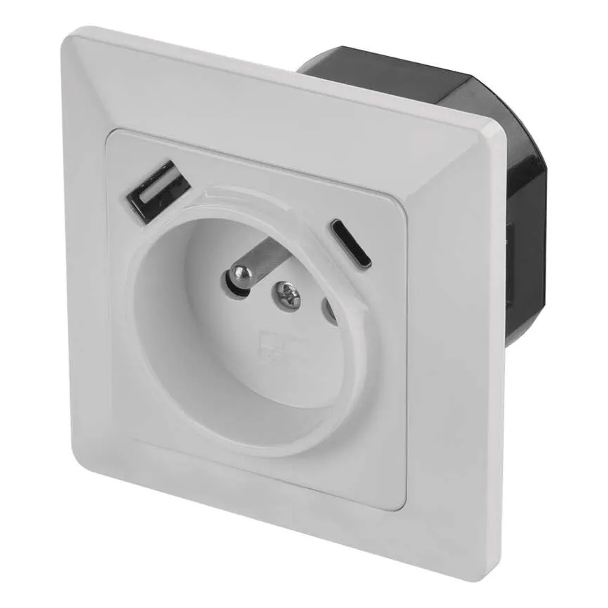 Домашня розетка з USB A+USB C