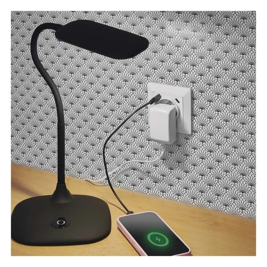 Домашняя розетка с USB-A и USB-C