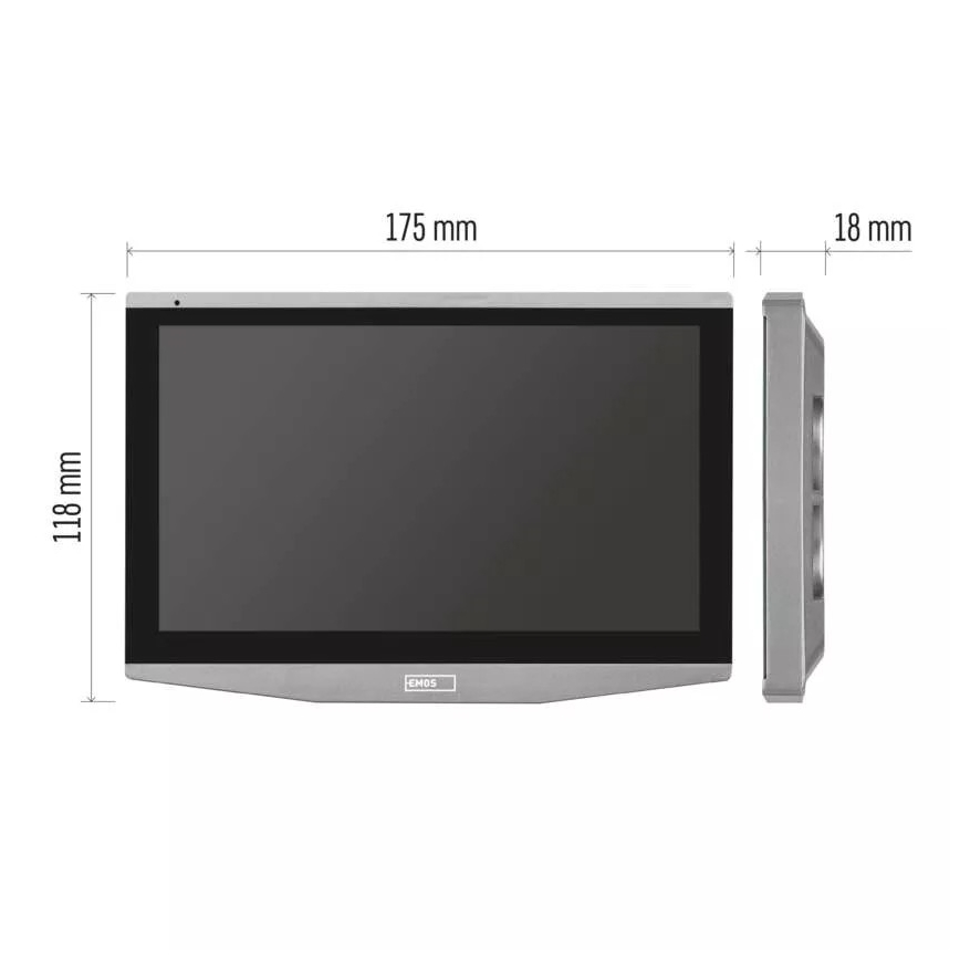 Дополнительный монитор для видеозвонка GoSmart 12V Wi-Fi Tuya