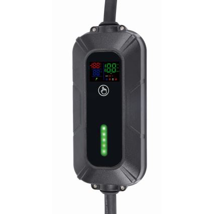 Дорожня зарядна станція для електромобілів EV/PHEV AC Type 2 16A/380V 11kW IP55 5м + адаптер 230V 3,7kW + чохол
