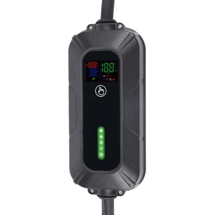 Дорожня зарядна станція для електромобілів EV/PHEV AC Type 2 16A/380V 11kW IP55 5м + адаптер 230V 3,7kW + чохол