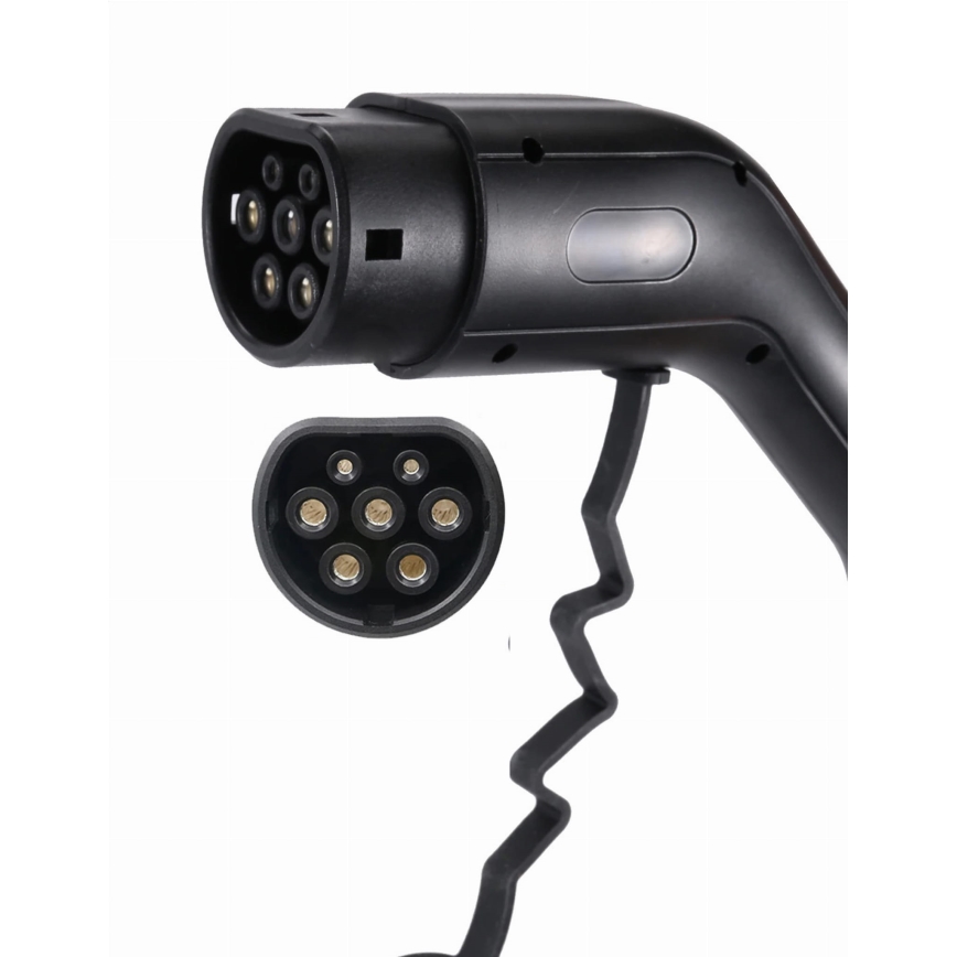 Дорожня зарядна станція для електромобілів EV/PHEV AC Type 2 16A/400V 22kW IP55 5м + адаптер 230V 3,7kW + чохол