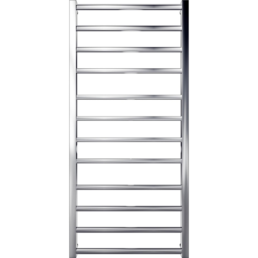 Драбинчастий радіатор для ванної кімнати TOKIO 260W/230V 120x53 см нержавіюча сталь/глянцевий хром