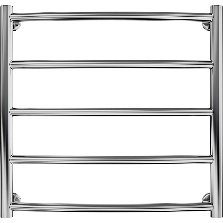 Драбинчастий радіатор для ванної кімнати CLASSIC 102W/230V 50x53 см нержавіюча сталь/глянцевий хром