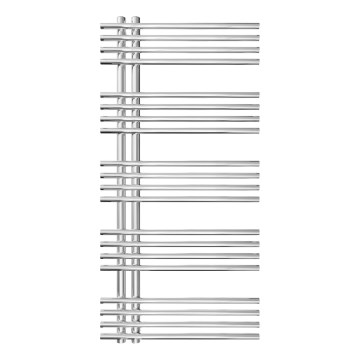 Драбинчастий радіатор для ванної кімнати INOX 368W/230V 109x53 см нержавіюча сталь/глянцевий хром