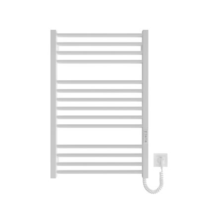 Драбинна рушникосушка для ванної ХФ ДЕРБІ 170 Вт/230 В 77х53 см, біла, права