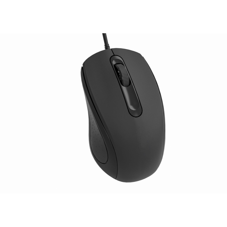 Дротова миша 1200 DPI USB-C чорний