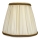 Duolla - Абажур для настільної та підлогової лампи E27 діам. 18,5 см кремовий/коричневий