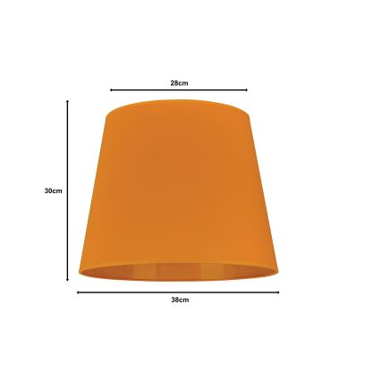 Duolla - Абажур для торшера CLASSIC L E27 диаметр 38 см желтый