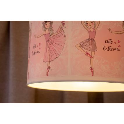 Duolla - Детская подвесная люстра PRINT M 1xE27/40W/230V диаметр 35 см балерины