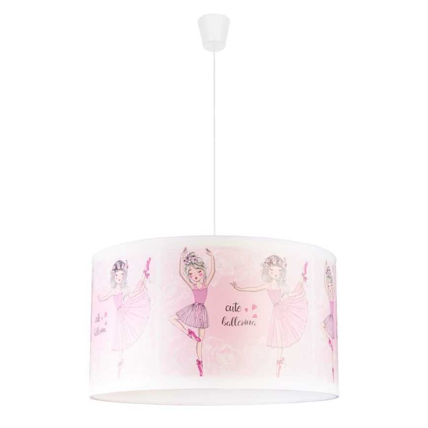 Duolla - Детская подвесная люстра PRINT M 1xE27/40W/230V диаметр 35 см балерины