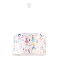 Duolla - Детская подвесная люстра PRINT M 1xE27/40W/230V диаметр 35 см принцессы